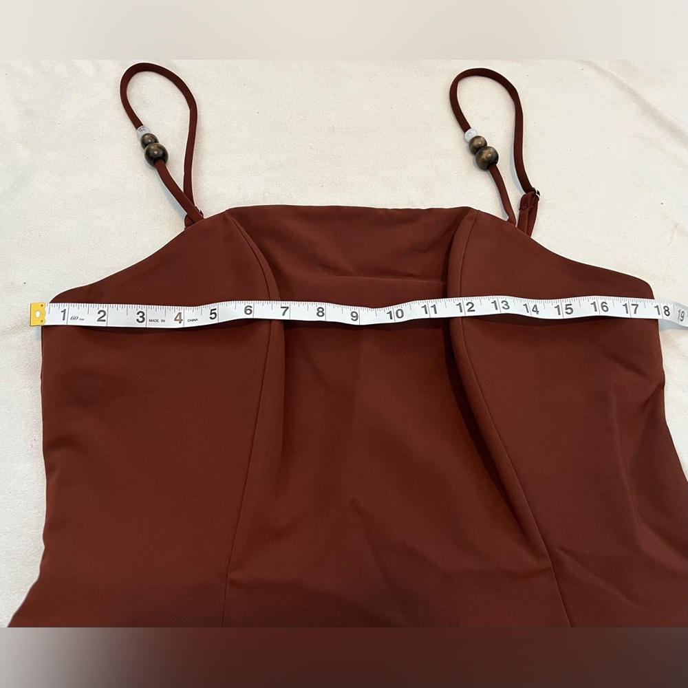 NWT Andrea Iyamah Varu Top in Cinnamon Size XL - Picture 10 of 16
